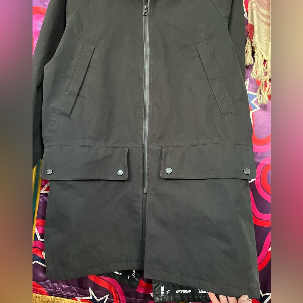 Baro Brockton Jacket Drywear Military Fishtail Black Coat Waterproof Technical - Picture 8 of 16